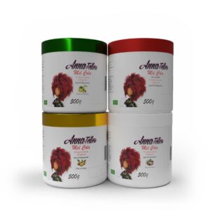 Cronograma Capilar Completo – Combo 4 Unidades Mel Cola
